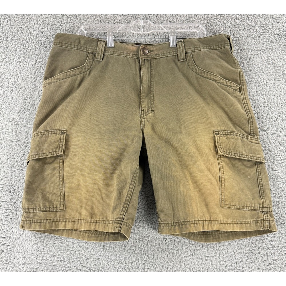 Wolverine Cargo Pocket Shorts Mens Size 38 Beige‎ Bermuda Casual Baggy Chunky